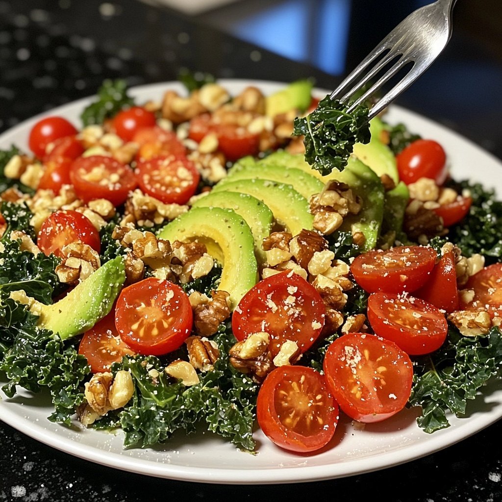 Wholesome Kale Delight – Frischer Salatgenuss