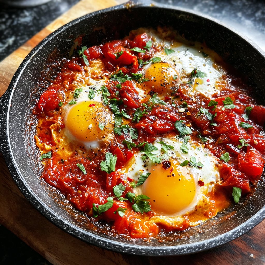 Shakshuka mit Tomaten