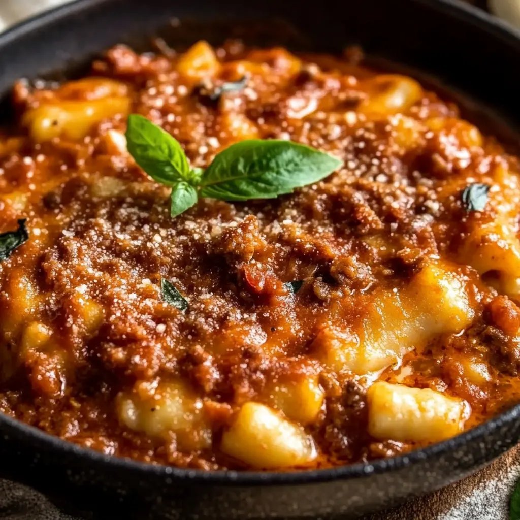 Einfache Stovetop Gnocchi Lasagne