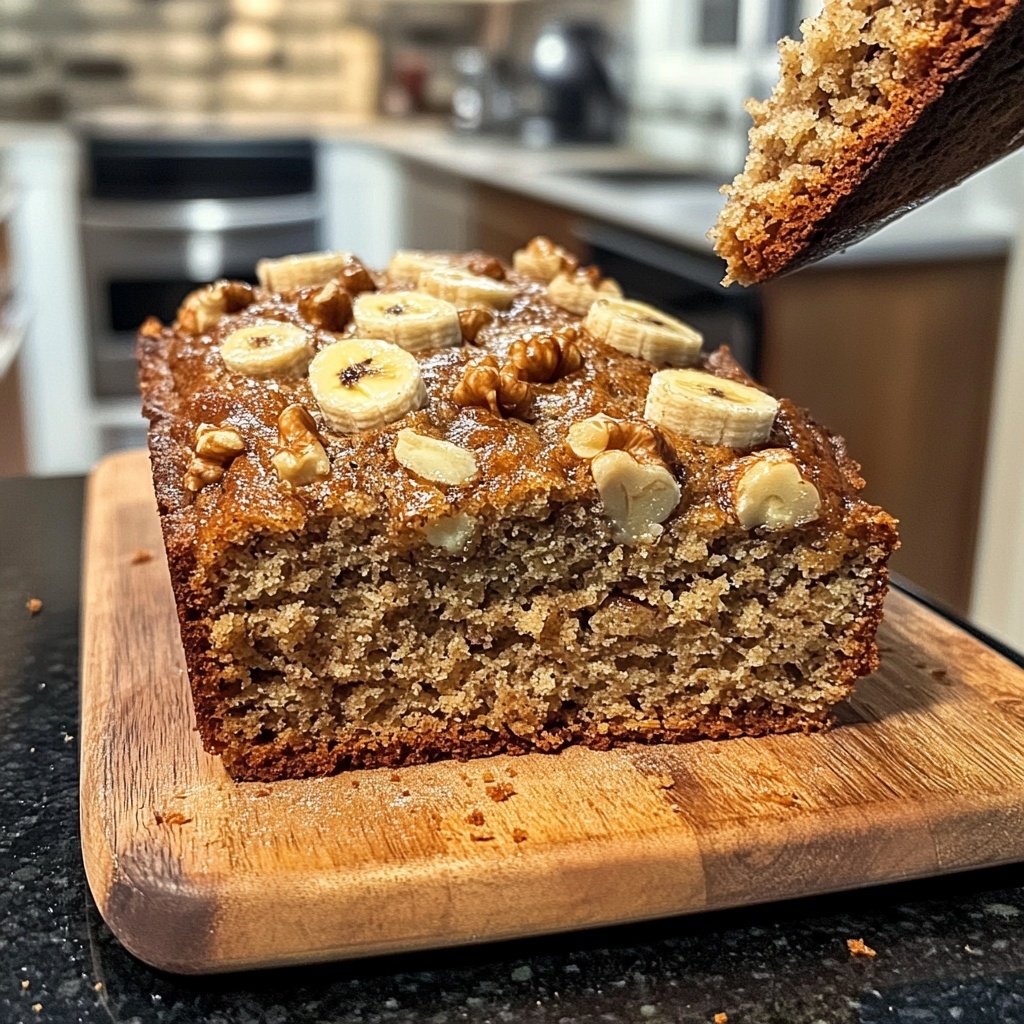 Bananenbrot ohne Zucker