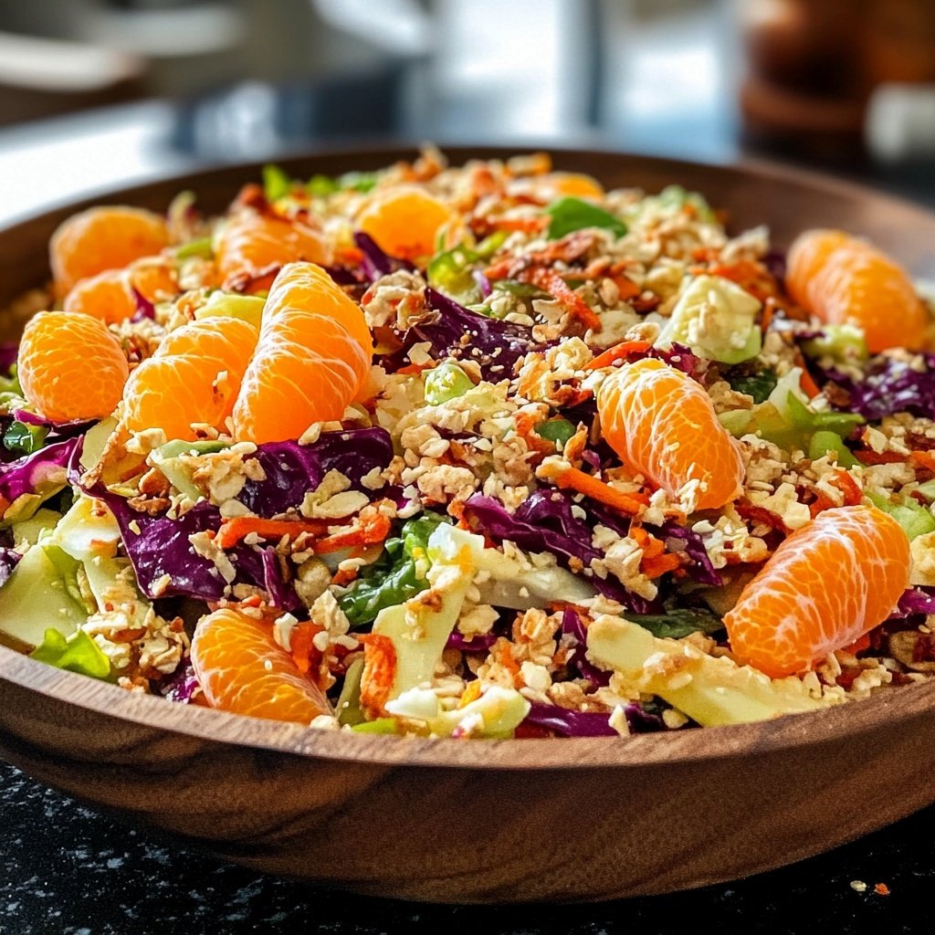 Chinakohl-Salat mit Mandarinen