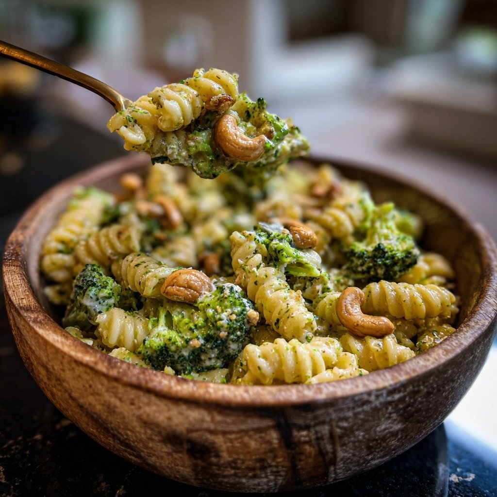 Brokkoli Cashew Pasta