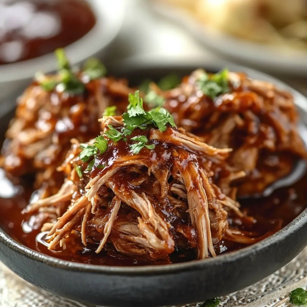 Pulled Pork in der Heißluftfritteuse