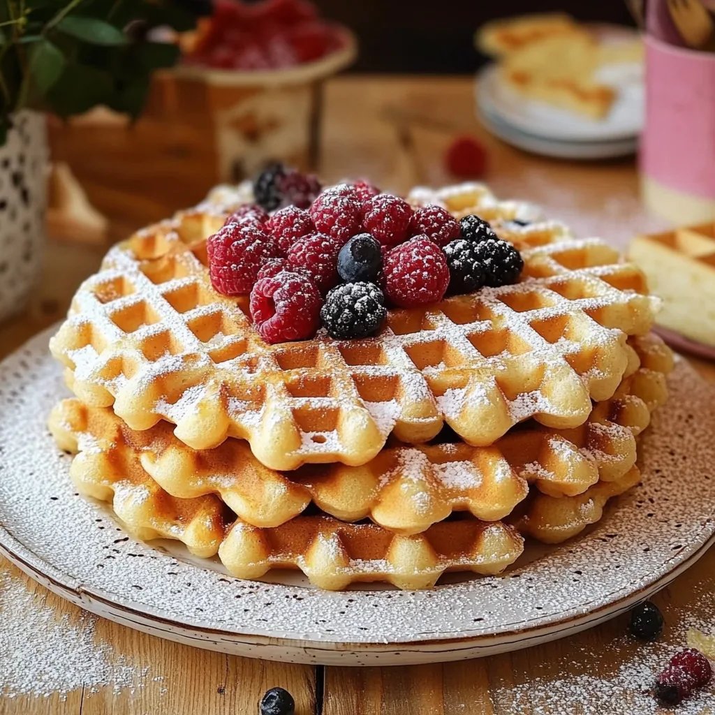Waffelteig - Omas Waffeln Rezept