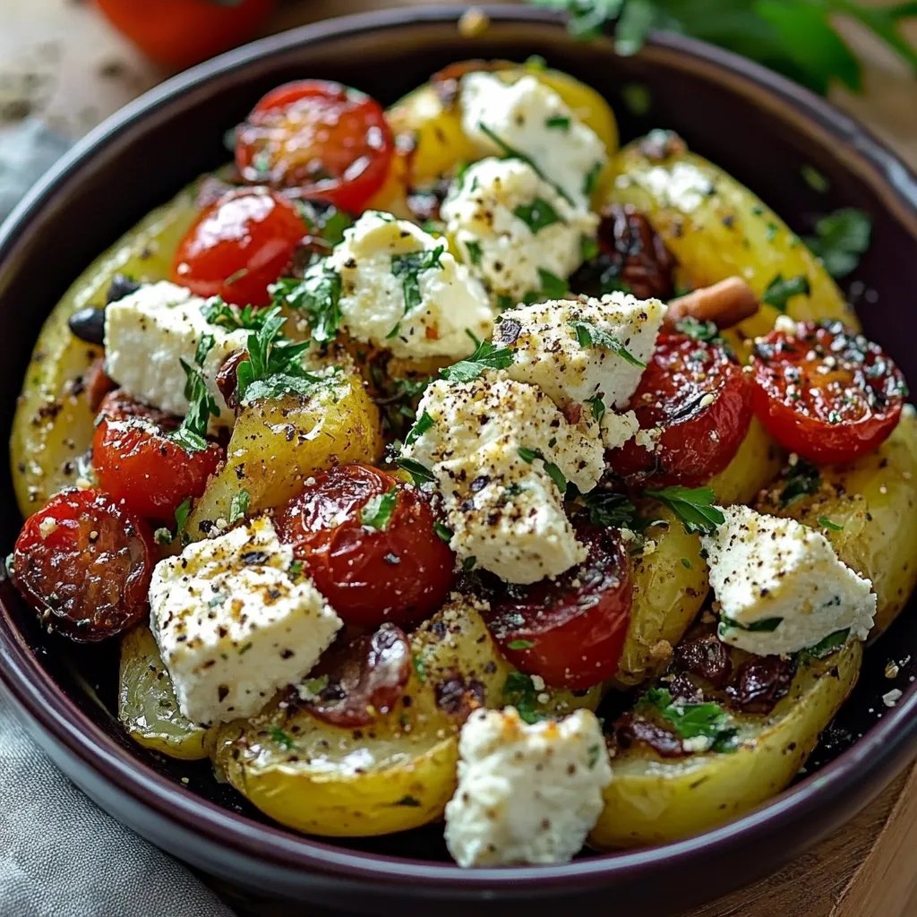 Feta Kartoffeln Ofengemüse