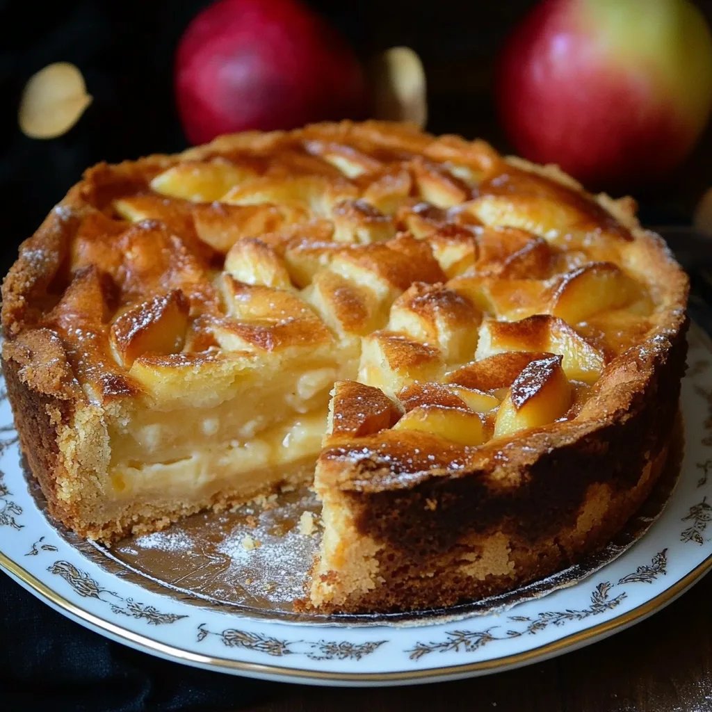 Bratapfelkuchen Variante 2