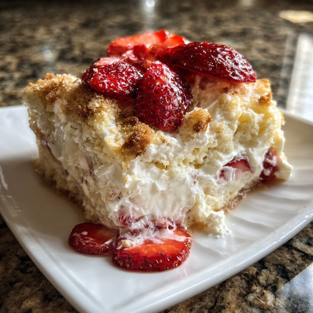 Erdbeer Quark Auflauf Aus Dem Ofen