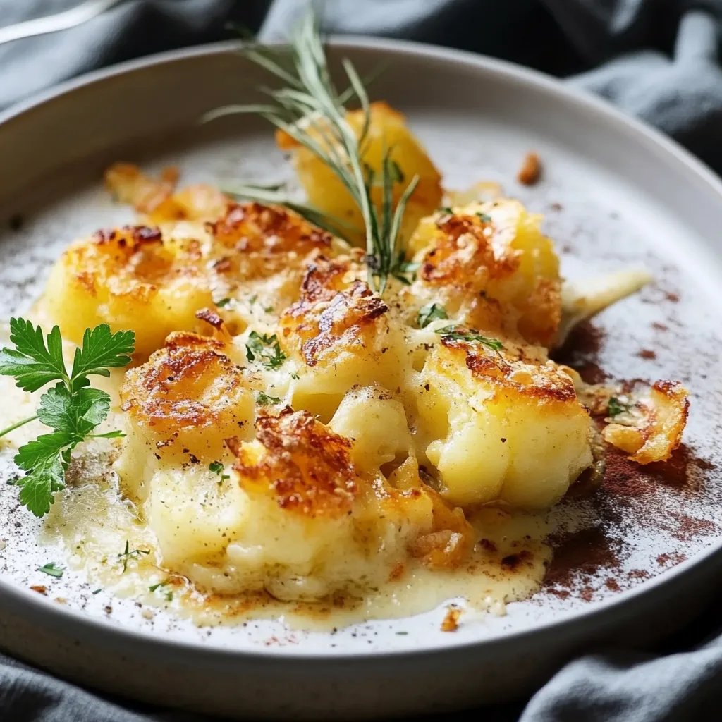 Blumenkohlauflauf mit Kartoffeln