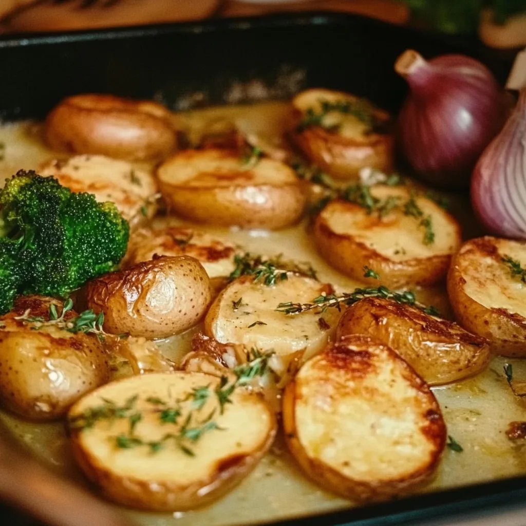 Rosenkohl-Kasseler-Auflauf