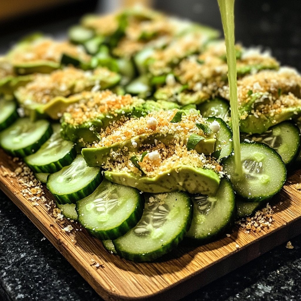 Avocado-Gurken-Salat – Schnell und gesund