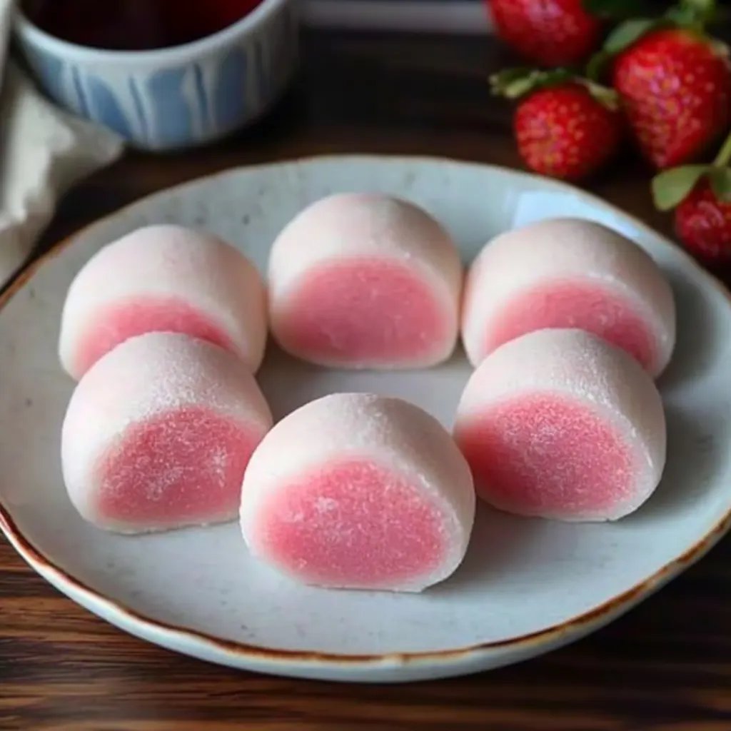 Köstliches Erdbeer-Mochi-Rezept: Ein süßer Genuss aus der japanischen Küche!