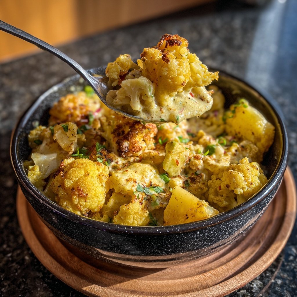 Kartoffel Blumenkohl Curry Mild