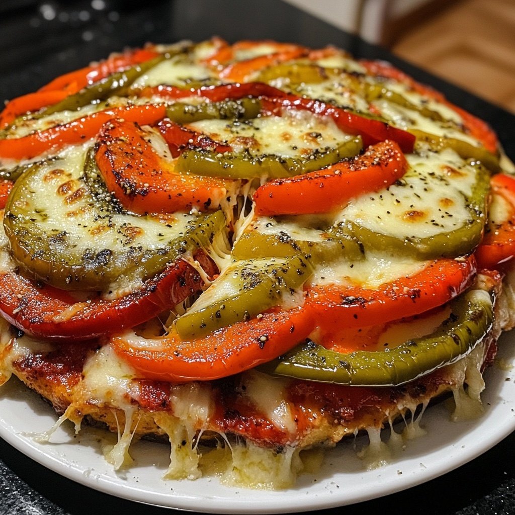 Gemüseauflauf mit Paprika