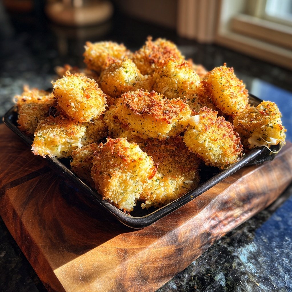 Blumenkohl Parmesan Nuggets