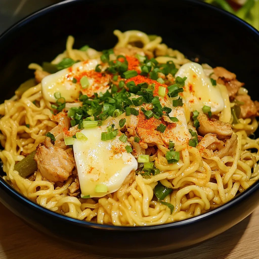 Bratnudeln mit Spitzkohl und Möhren