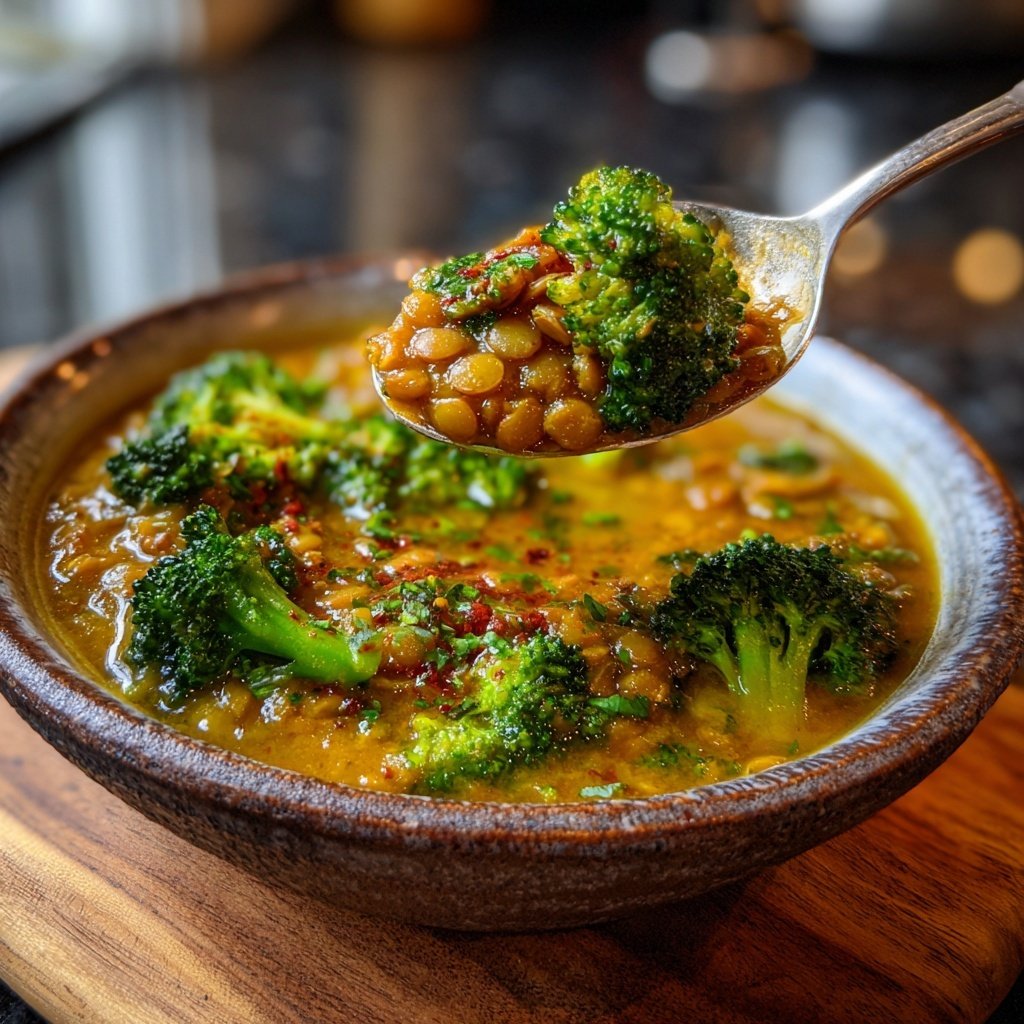 Brokkoli Linsen Eintopf