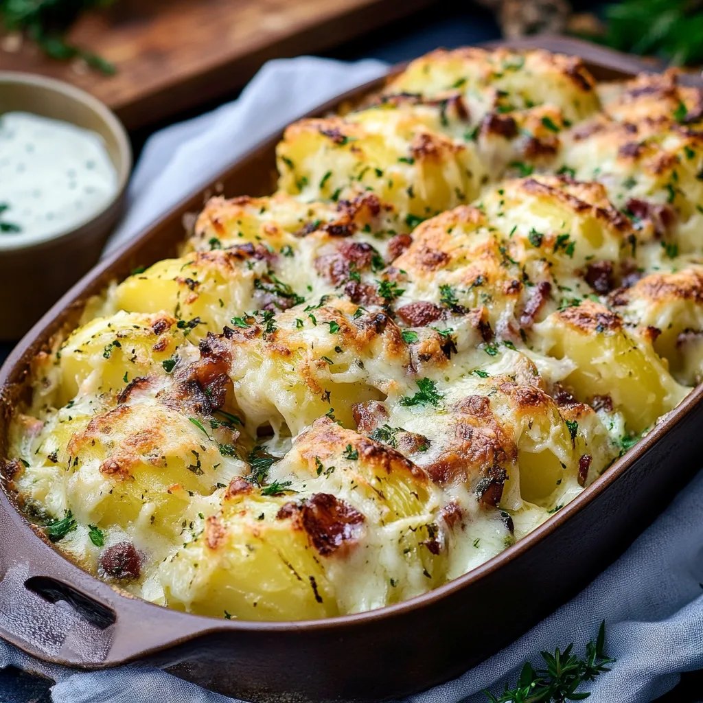 Rosenkohl Kartoffel Auflauf