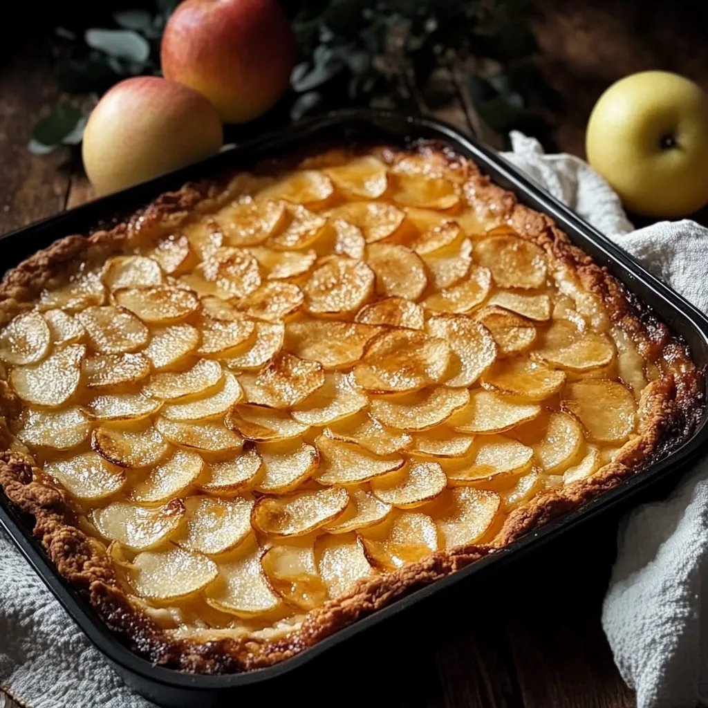 Unmöglicher Apfelkuchen